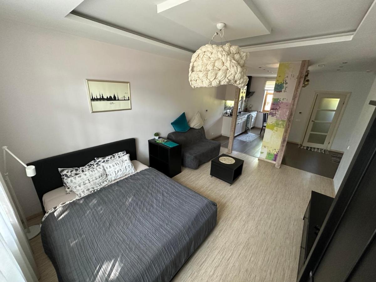 Studio Apartment In Private House Riga Exteriör bild